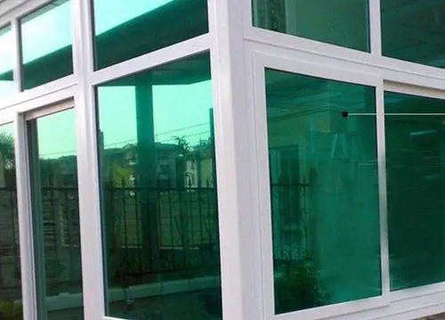 15/"x10/' REFLECTIVE GREEN PROLINE WINDOW FILM COLOR SOLAR TINT